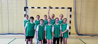 Wicemistrzynie gminy w koszykówce 