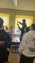 Spotkanie z panem dr hab. inż. Przemysławem Kwolkiem – profesorem Politechniki Rzeszowskiej 