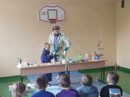 Pokaz chemiczny w naszej szkole